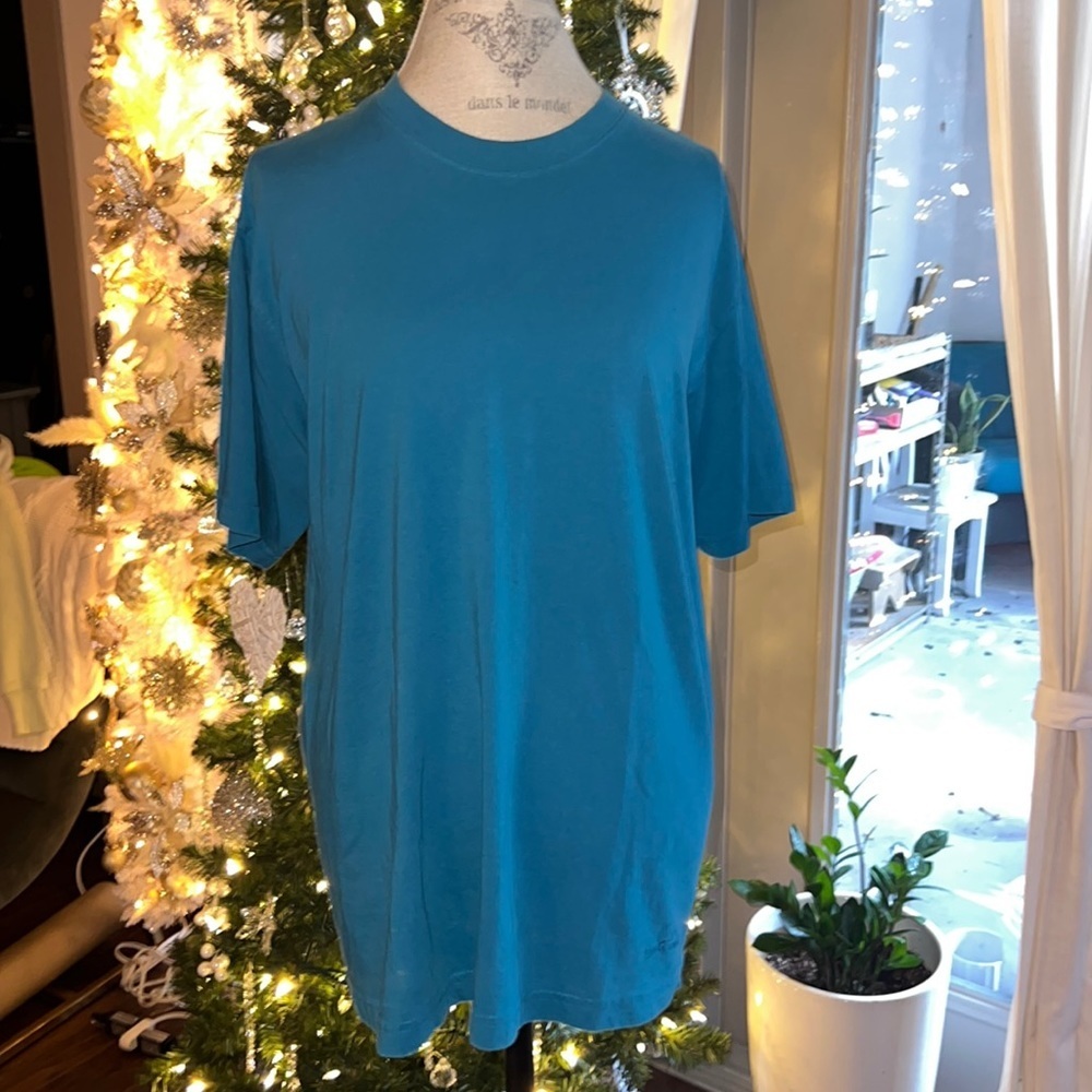 Eddie Bauer teal blue men’s shortsleeve tee shirt XL t-shirt​​ - Picture 2 of 10